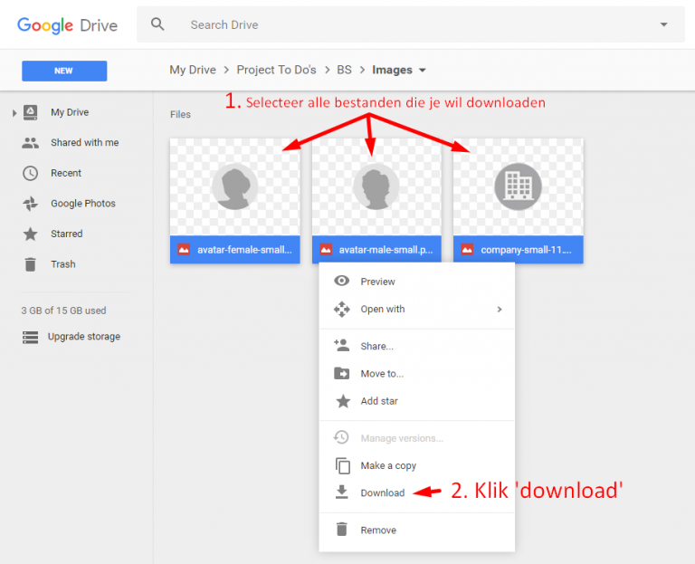 Google Drive Bestanden Downloaden - PEPS Media Online Technologies